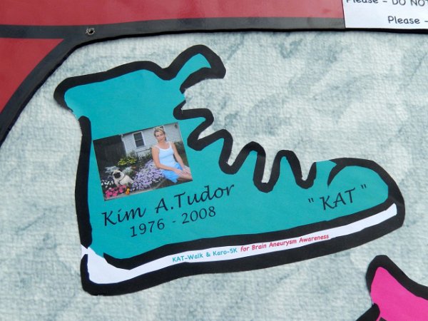 10 Lost to brain aneurysm and KAT-Walk named after